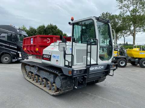 Huur een Takeuchi TCR50-2 - Rupsdumper - Image #5