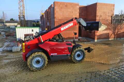 Koop een Manitou MT 1335 - Constructie verreiker - Image #3