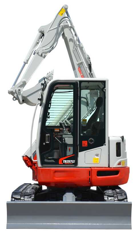 Huur een Takeuchi TB257FR - Graafmachine - Image #5