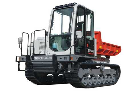 Koop een Takeuchi TCR50-2 - Rupsdumper - Image #1