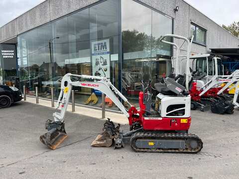 Koop een tweedehands Takeuchi TB210R - Graafmachine / lader / verreiker - Image #1