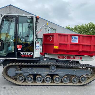 Huur een Takeuchi TCR50-2 - Rupsdumper - Image #3