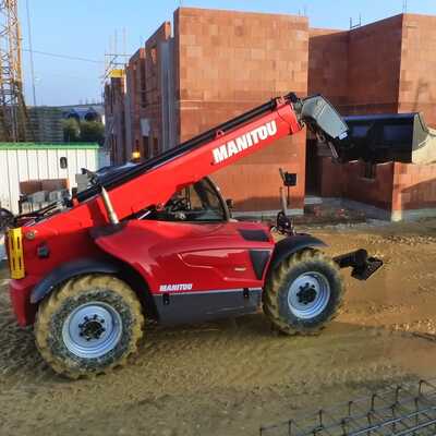 Koop een Manitou MT 1335 - Constructie verreiker - Image #3