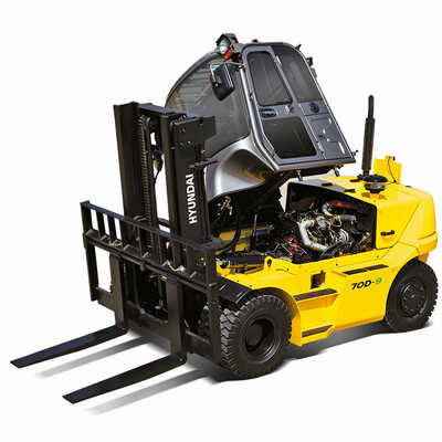 Koop een Hyundai 70D-9 - Diesel heftruck - Image #1