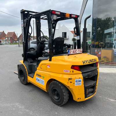 Koop een tweedehands Hyundai 33D-9 - Heftruck - Image #5