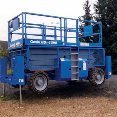 Koop een Genie GS5390 RT - Le ciseaux diesel soulèvent le 4X4 - Image #4