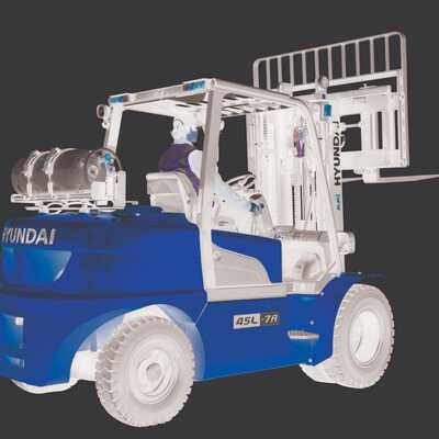Koop een Hyundai 45L-7A - LPG heftruck - Image #3