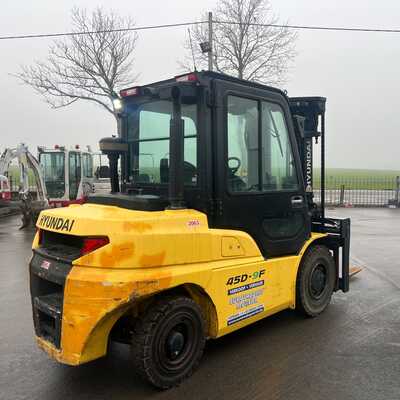 Koop een tweedehands Hyundai 45D-9F - Heftruck - Image #4
